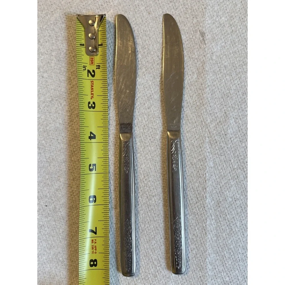 2 Ekco Stainless USA EKS3 Silverware 8 1/4